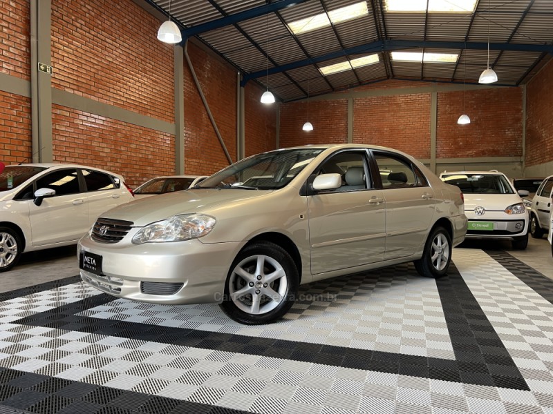 corolla 1.8 xei 16v gasolina 4p automatico 2003 bento goncalves