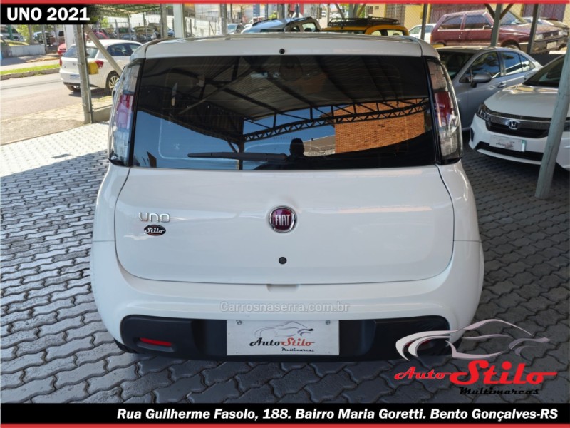 UNO 1.0 EVO ATTRACTIVE 8V FLEX 4P MANUAL - 2021 - BENTO GONçALVES
