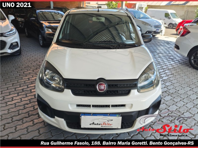 UNO 1.0 EVO ATTRACTIVE 8V FLEX 4P MANUAL - 2021 - BENTO GONçALVES