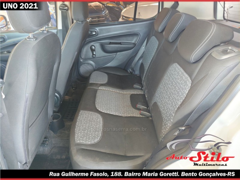 UNO 1.0 EVO ATTRACTIVE 8V FLEX 4P MANUAL - 2021 - BENTO GONçALVES