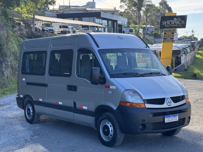 master 2.3 dci minibus vip l3h2 16 lugares 16v diesel 4p manual 2011 caxias do sul