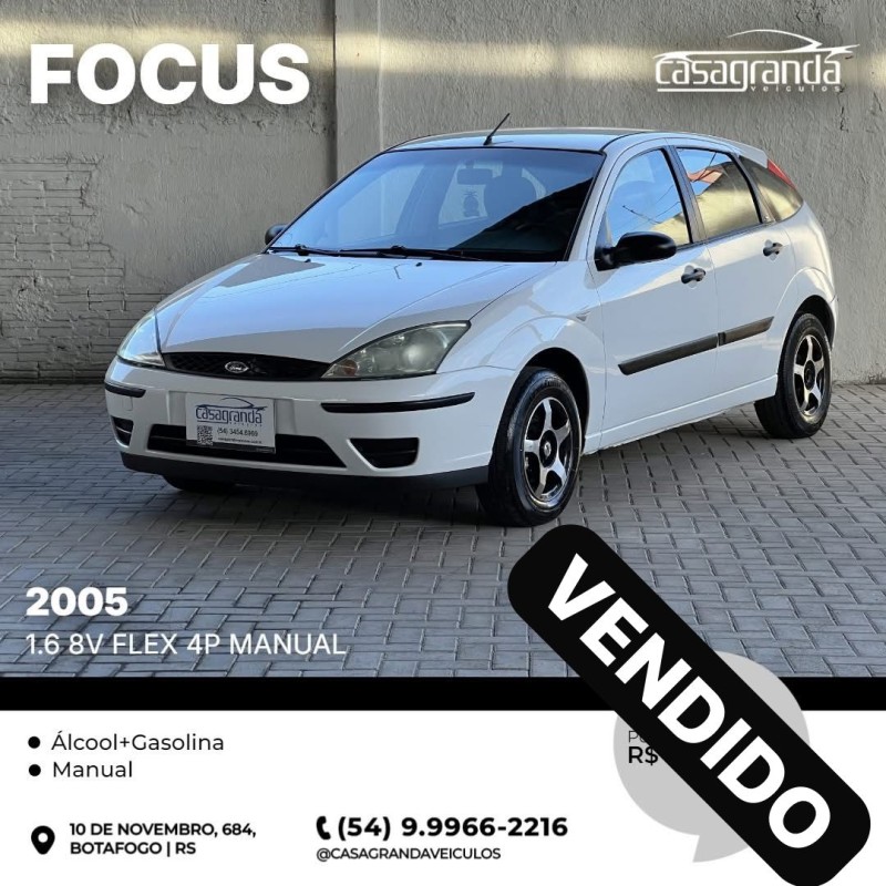 FOCUS 1.6 8V FLEX 4P MANUAL