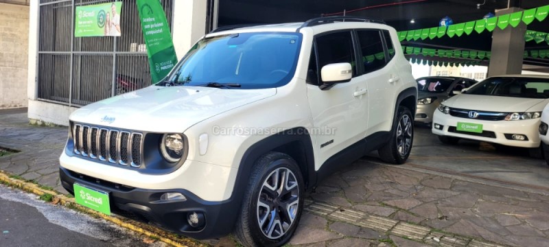 renegade 1.8 16v flex longitude 4p automatico 2021 bento goncalves