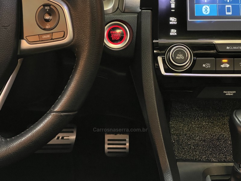 CIVIC 1.5 16V TOURING TURBO GASOLINA 4P AUTOMÁTICO - 2018 - BENTO GONçALVES