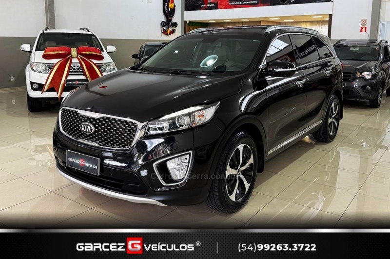 sorento 3.3 ex v6 24v gasolina 4p 7 lugares automatico 2016 bento goncalves