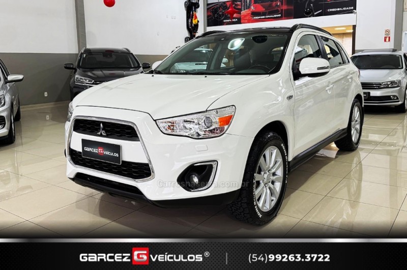 asx 2.0 4x4 top 16v gasolina 4p automatico 2014 bento goncalves