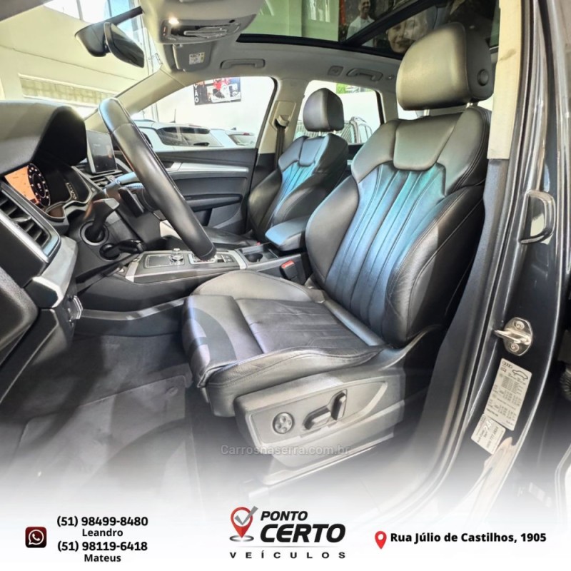 Q5 2.0 TFSI S-LINE S TRONIC 16V GASOLINA 4P AUTOMÁTICO - 2019 - SANTA CRUZ DO SUL