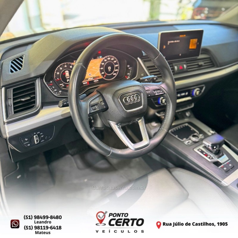 Q5 2.0 TFSI S-LINE S TRONIC 16V GASOLINA 4P AUTOMÁTICO - 2019 - SANTA CRUZ DO SUL