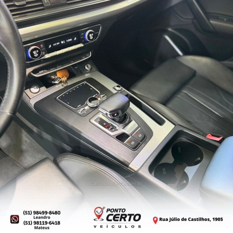 Q5 2.0 TFSI S-LINE S TRONIC 16V GASOLINA 4P AUTOMÁTICO - 2019 - SANTA CRUZ DO SUL