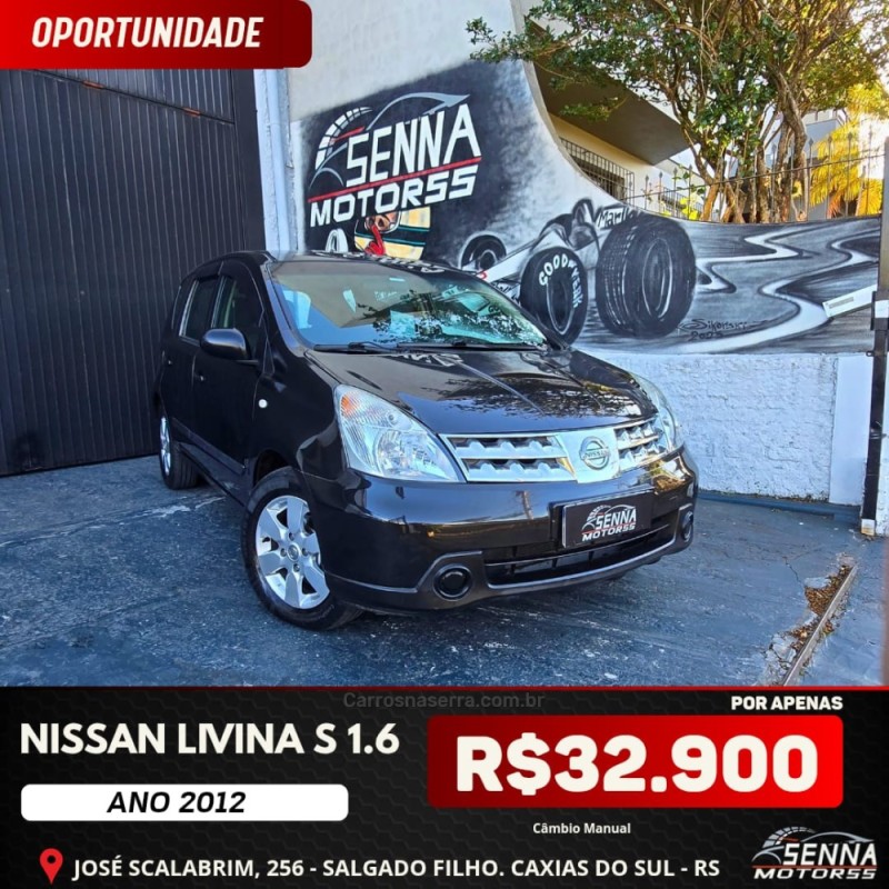 LIVINA 1.6 S 16V FLEX 4P MANUAL