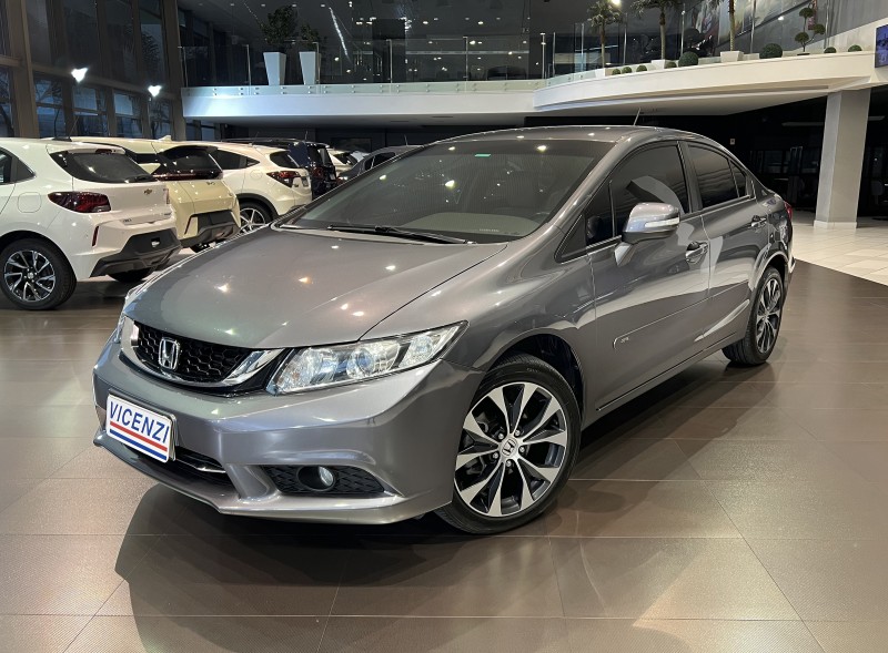 CIVIC 2.0 LXR 16V FLEX 4P AUTOMÁTICO - 2016 - FARROUPILHA