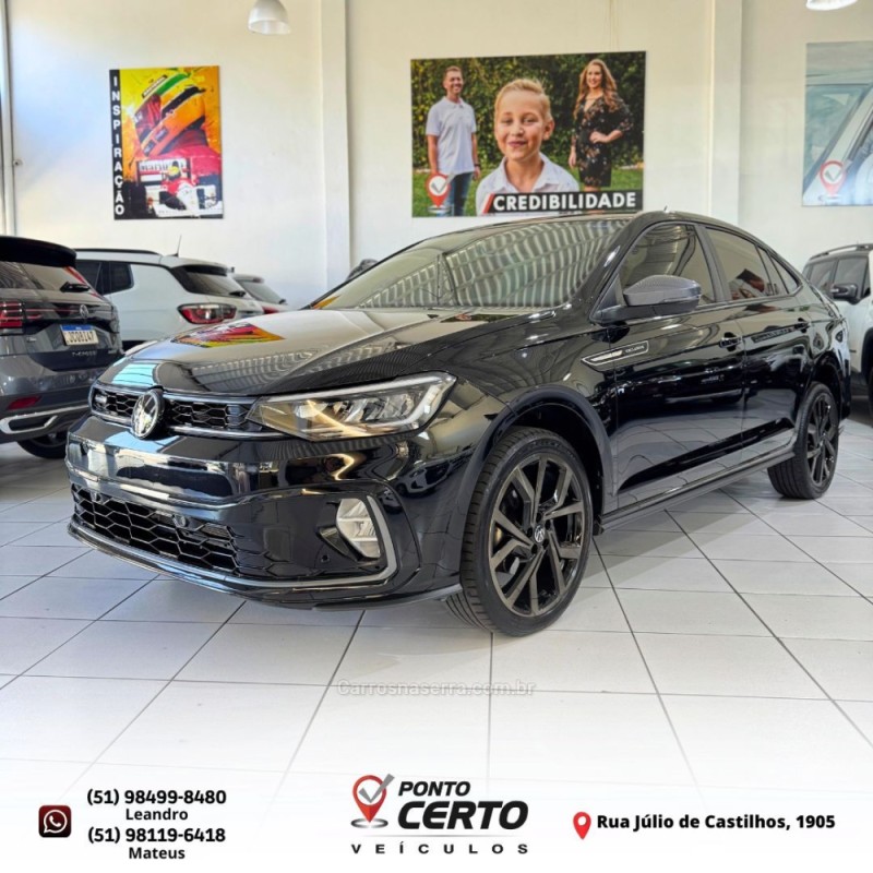 virtus 1.4 250 tsi 16v exclusive flex 4p automatico 2025 santa cruz do sul