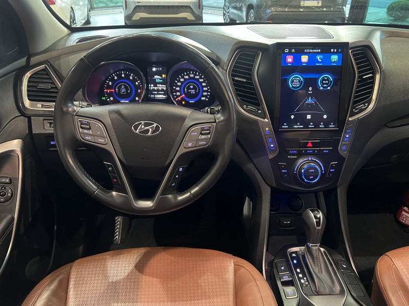 SANTA FÉ 3.3 MPFI 4X4 V6 270CV GASOLINA 4P AUTOMÁTICO - 2015 - FARROUPILHA