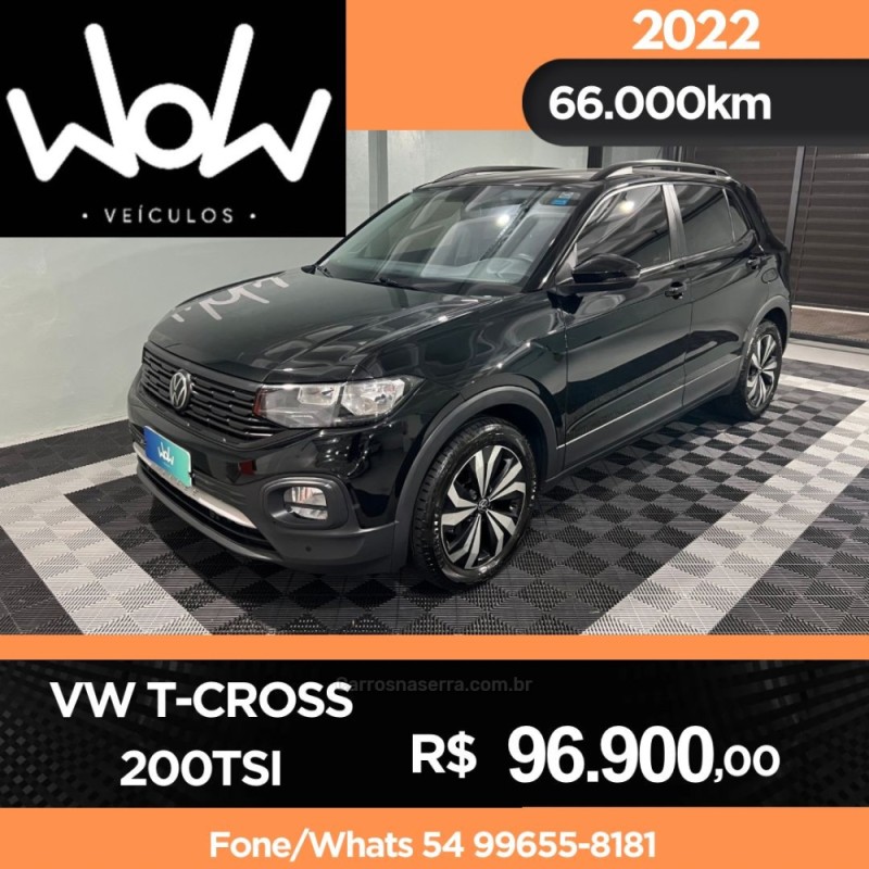 t cross 1.0 tsi 12v flex 4p automatico 2022 bento goncalves