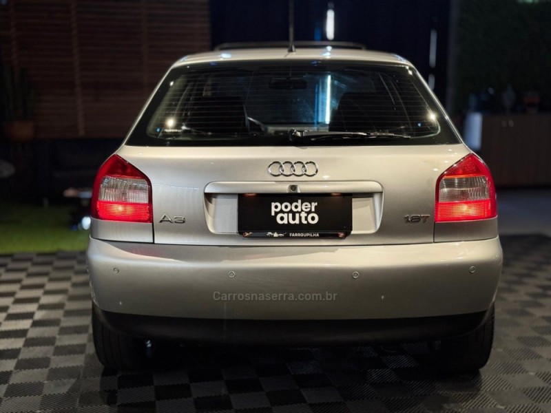 A3 1.8 20V 180CV TURBO GASOLINA 4P AUTOMÁTICO - 2003 - FARROUPILHA