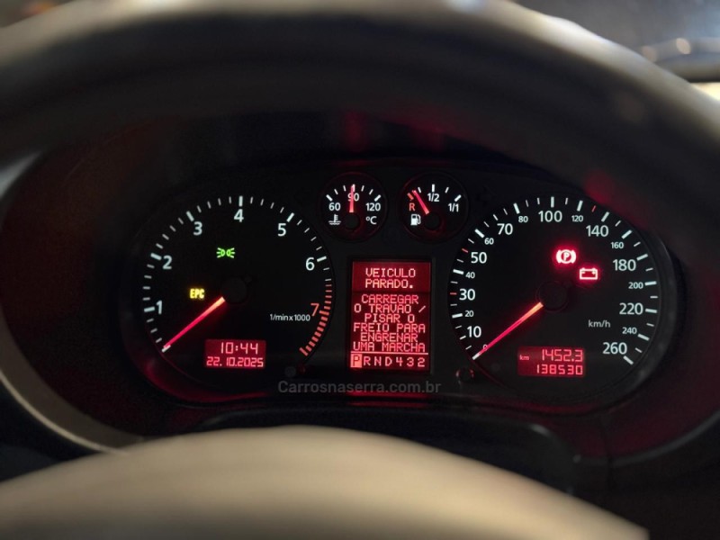 A3 1.8 20V 180CV TURBO GASOLINA 4P AUTOMÁTICO - 2003 - FARROUPILHA