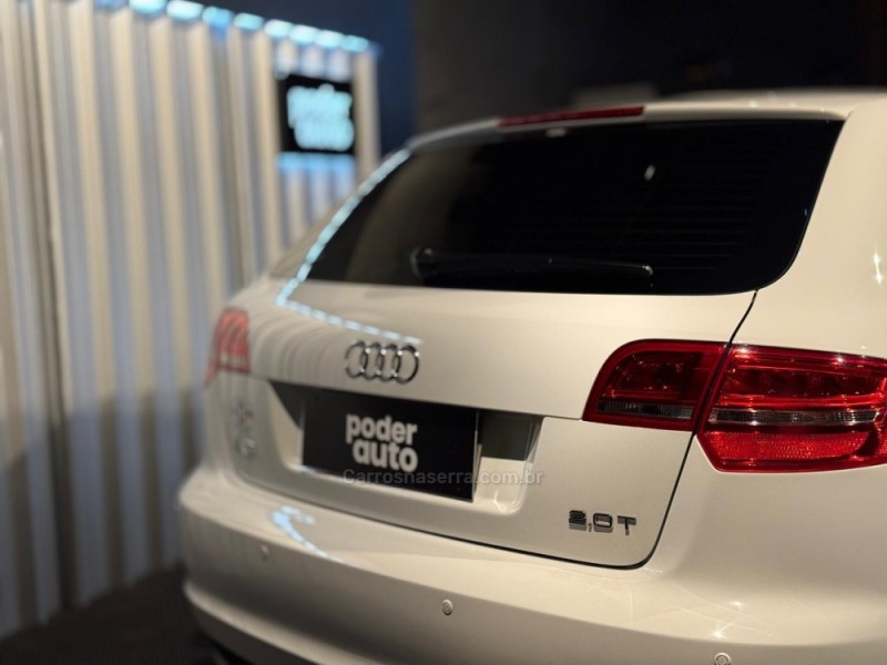A3 2.0 TFSI SPORTBACK 16V GASOLINA 4P S-TRONIC - 2012 - FARROUPILHA