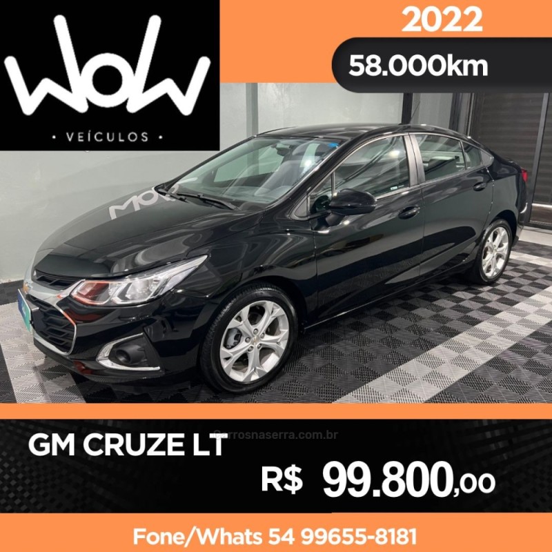 CRUZE 1.4 TURBO LT 16V FLEX 4P AUTOMÁTICO