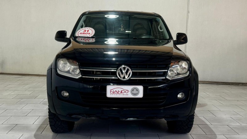 AMAROK 2.0 TRENDLINE 4X4 CD 16V TURBO INTERCOOLER DIESEL 4P MANUAL - 2013 - ESTâNCIA VELHA