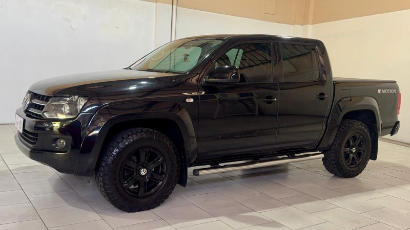 AMAROK 2.0 TRENDLINE 4X4 CD 16V TURBO INTERCOOLER DIESEL 4P MANUAL - 2013 - ESTâNCIA VELHA