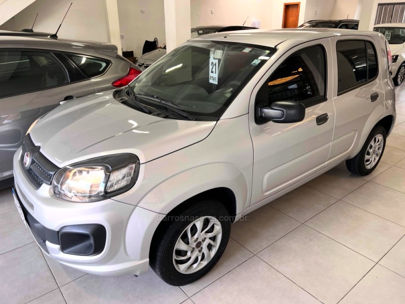 uno 1.0 evo attractive 8v flex 4p manual 2021 carlos barbosa