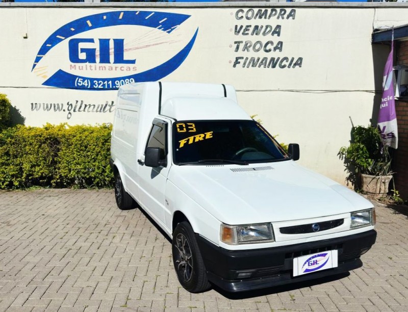 FIORINO 1.3 MPI FIRE FURGÃO 8V GASOLINA 2P MANUAL - 2003 - CAXIAS DO SUL