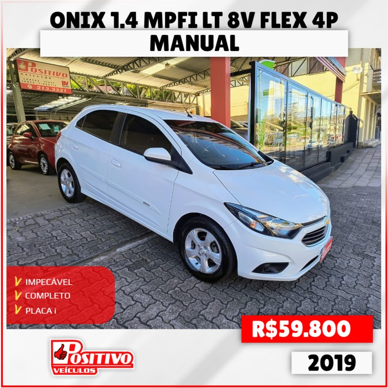 onix 1.4 mpfi lt 8v flex 4p manual 2019 caxias do sul