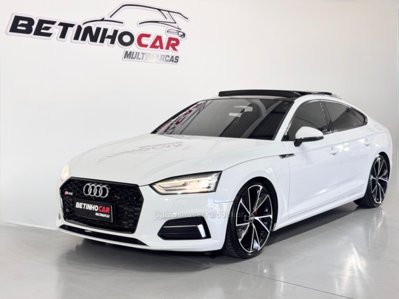 A5 2.0 TFSI SPORTBACK AMBITION 16V GASOLINA 4P S-TRONIC - 2018 - ESTâNCIA VELHA