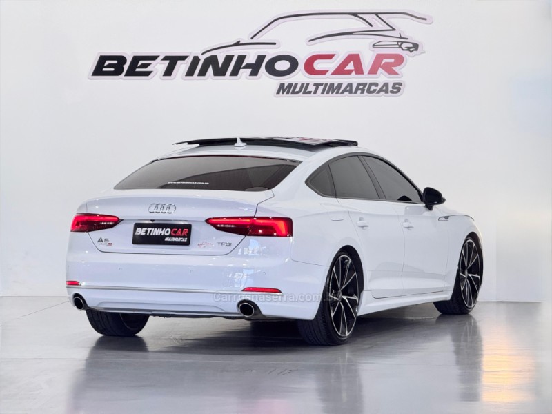 A5 2.0 TFSI SPORTBACK AMBITION 16V GASOLINA 4P S-TRONIC - 2018 - ESTâNCIA VELHA
