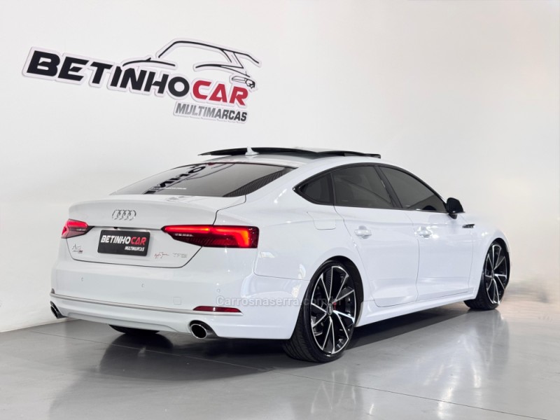 A5 2.0 TFSI SPORTBACK AMBITION 16V GASOLINA 4P S-TRONIC - 2018 - ESTâNCIA VELHA