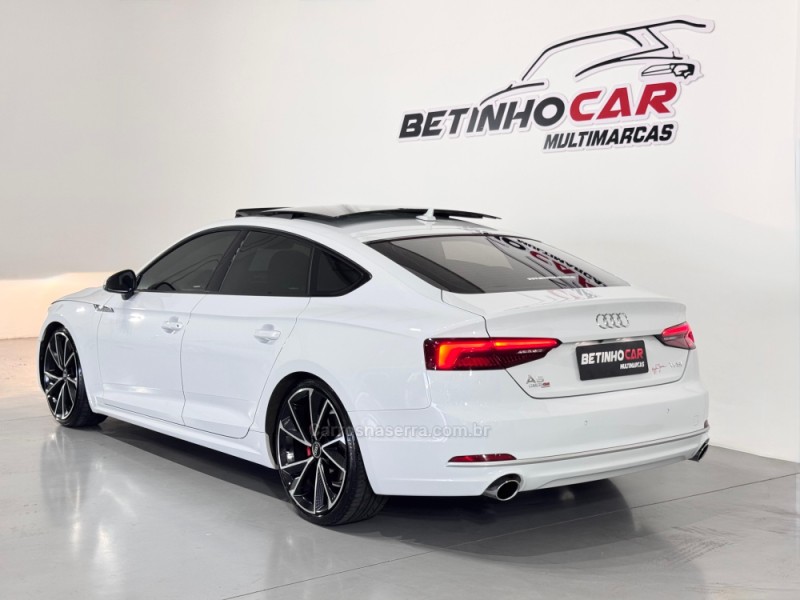 A5 2.0 TFSI SPORTBACK AMBITION 16V GASOLINA 4P S-TRONIC - 2018 - ESTâNCIA VELHA