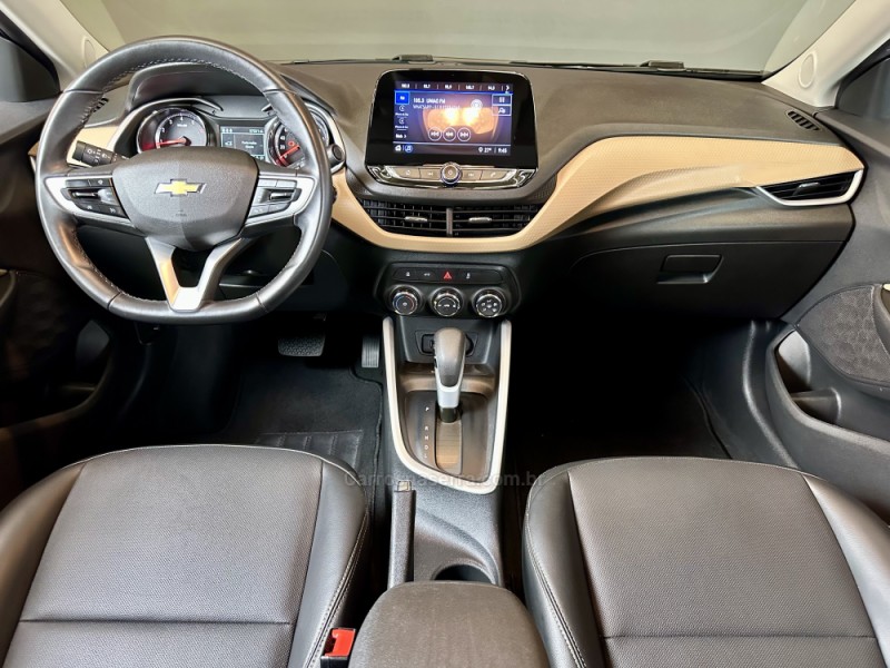 ONIX 1.0	PREMIER II PLUS 12V TURBO FLEX 4P AUTOMÁTICO - 2023 - SAPIRANGA