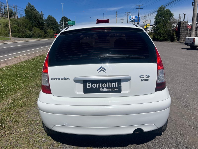 C3 1.6 EXCLUSIVE 16V FLEX 4P MANUAL - 2008 - FARROUPILHA