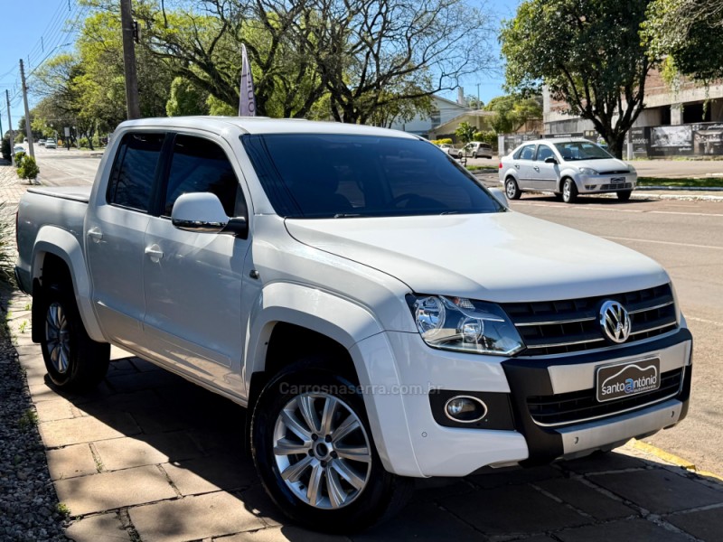 AMAROK 2.0 HIGHLINE 4X4 CD 16V TURBO INTERCOOLER DIESEL 4P AUTOMÁTICO - 2013 - LAGOA VERMELHA