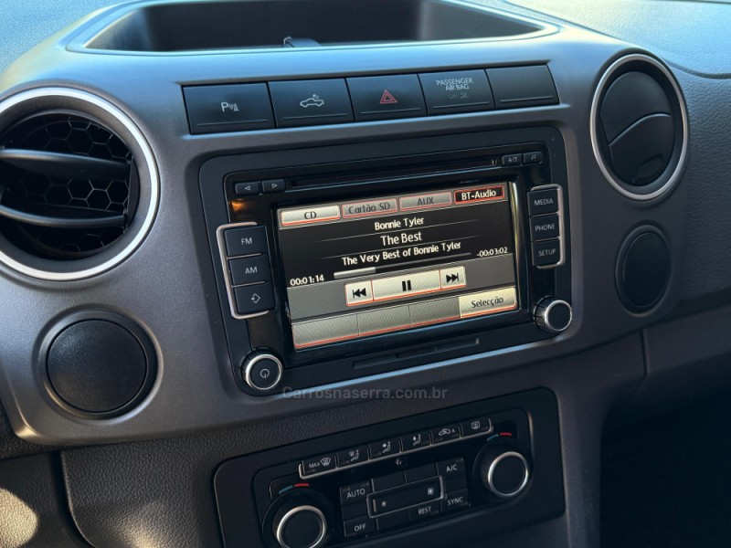 AMAROK 2.0 HIGHLINE 4X4 CD 16V TURBO INTERCOOLER DIESEL 4P AUTOMÁTICO - 2013 - LAGOA VERMELHA