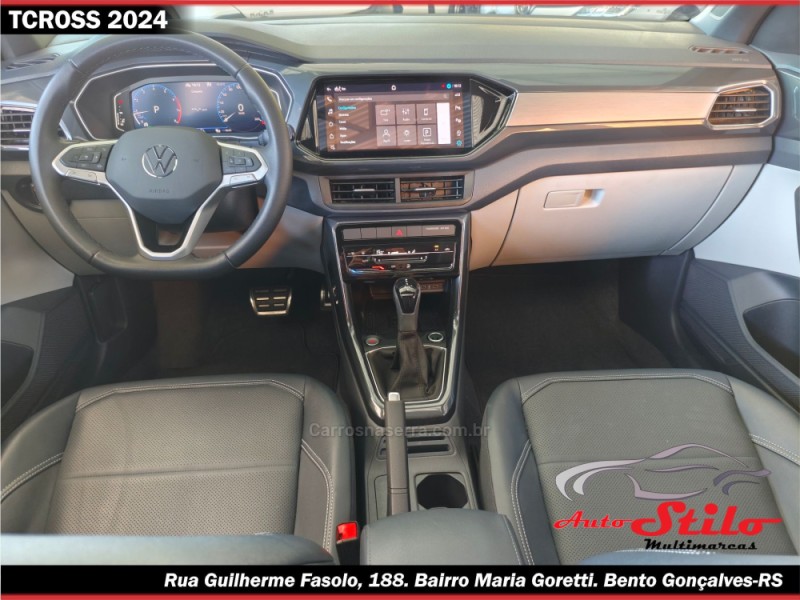 T-CROSS 1.4 HIGHLINE TSI 16V FLEX 4P AUTOMÁTICO - 2024 - BENTO GONçALVES