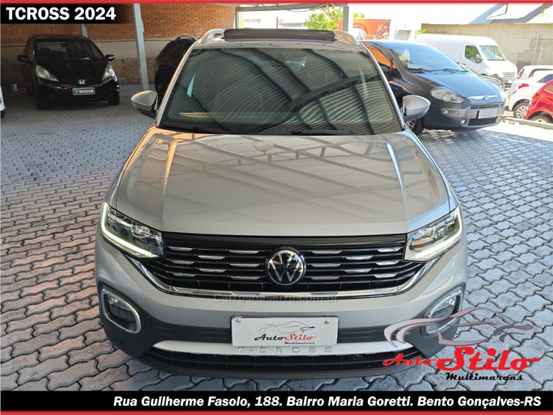 T-CROSS 1.4 HIGHLINE TSI 16V FLEX 4P AUTOMÁTICO - 2024 - BENTO GONçALVES