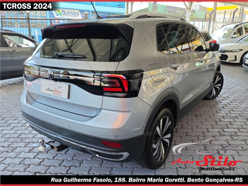 T-CROSS 1.4 HIGHLINE TSI 16V FLEX 4P AUTOMÁTICO - 2024 - BENTO GONçALVES