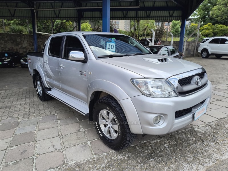hilux 3.0 srv 4x4 cd 16v turbo intercooler diesel 4p automatico 2010 bento goncalves