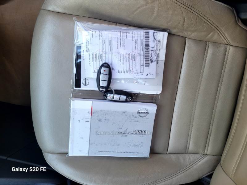 KICKS 1.6 16V FLEX SL 4P XTRONIC - 2017 - NOVA PRATA