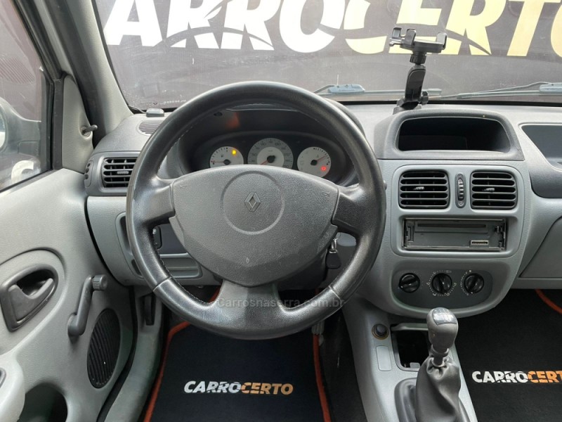 CLIO 1.0 CAMPUS 16V FLEX 2P MANUAL - 2011 - NOVO HAMBURGO