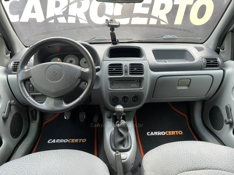 CLIO 1.0 CAMPUS 16V FLEX 2P MANUAL - 2011 - NOVO HAMBURGO