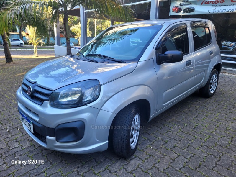 UNO 1.0 EVO ATTRACTIVE 8V FLEX 4P MANUAL - 2020 - NOVA PRATA