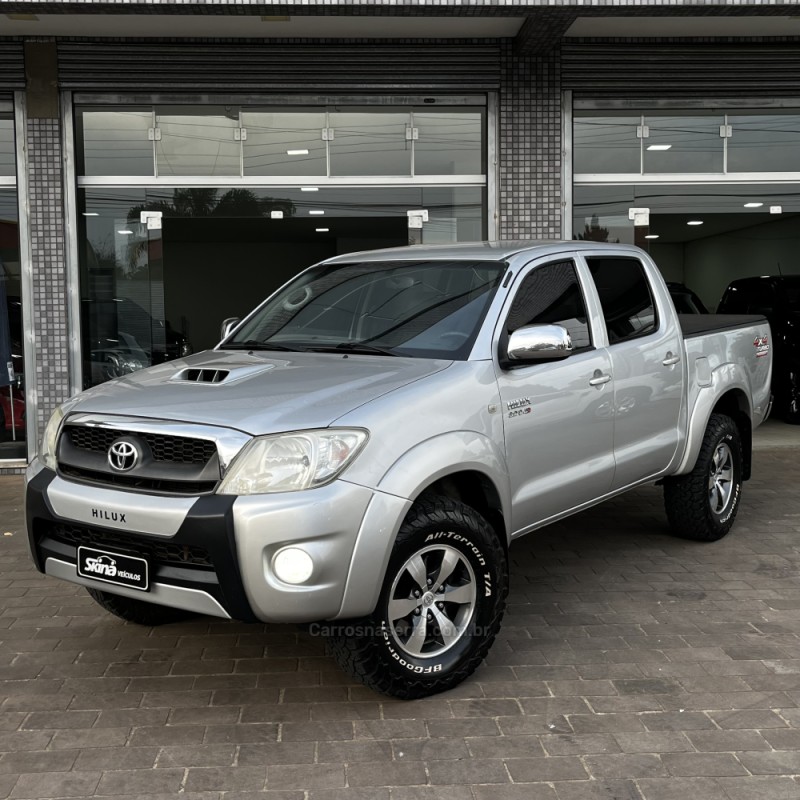 HILUX 3.0 SRV 4X4 CD 16V TURBO INTERCOOLER DIESEL 4P AUTOMÁTICO - 2010 - VACARIA