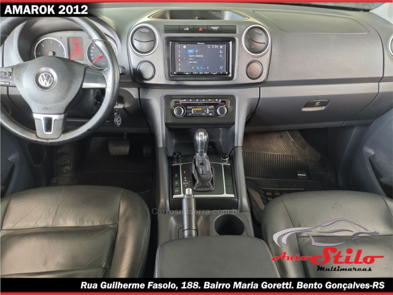 AMAROK 2.0 HIGHLINE 4X4 CD 16V TURBO INTERCOOLER DIESEL 4P AUTOMÁTICO - 2012 - BENTO GONçALVES