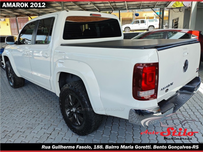AMAROK 2.0 HIGHLINE 4X4 CD 16V TURBO INTERCOOLER DIESEL 4P AUTOMÁTICO - 2012 - BENTO GONçALVES