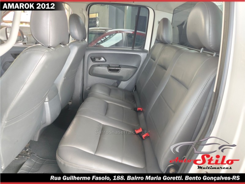 AMAROK 2.0 HIGHLINE 4X4 CD 16V TURBO INTERCOOLER DIESEL 4P AUTOMÁTICO - 2012 - BENTO GONçALVES