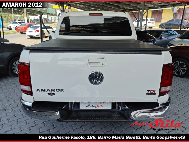 AMAROK 2.0 HIGHLINE 4X4 CD 16V TURBO INTERCOOLER DIESEL 4P AUTOMÁTICO - 2012 - BENTO GONçALVES