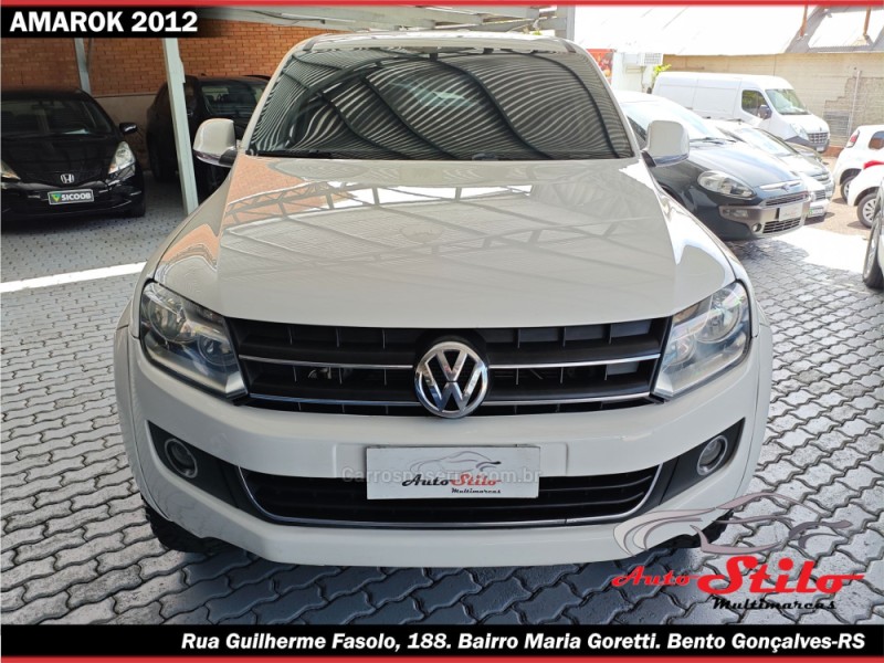 AMAROK 2.0 HIGHLINE 4X4 CD 16V TURBO INTERCOOLER DIESEL 4P AUTOMÁTICO - 2012 - BENTO GONçALVES