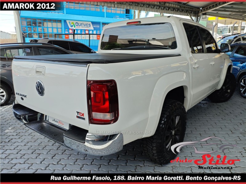 AMAROK 2.0 HIGHLINE 4X4 CD 16V TURBO INTERCOOLER DIESEL 4P AUTOMÁTICO - 2012 - BENTO GONçALVES